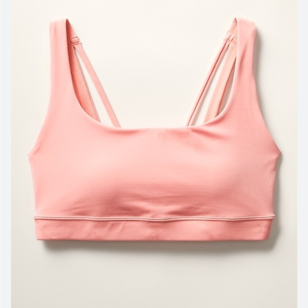 Athleta Coral Double Strap Sports Bra Size Large